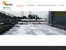 Tablet Screenshot of barkankimya.com